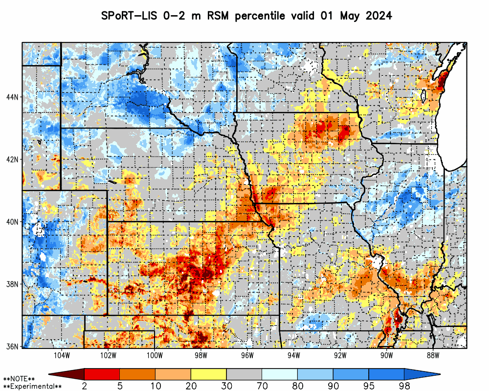 soil moisture animation